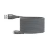 Câble USB/USB-C 3.2 gen 1 mâle/mâle avec cordon en nylon + kevlar 400D - 2m