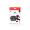 Microphone moumoute WE Vlog bonnette anti-vent compt tel, tablette, pc, caméra fixation cold shoe