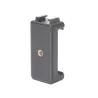 Support tél avec pas de vis 1/4 2 pas de vis 1/4 en bas et au dos ideal pour utiliser avec un trépied