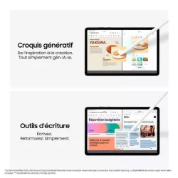 Tablette Galaxy Tab S11 11 128Go Grey WIFI Android 16 RAM 12Go 2560X1600 4 speakers + Camera 13MP + 12MP S pen inclus DAS…