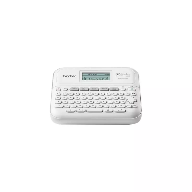 BROTHER PT-D410 Etiqueteuse 18mm, 5 lignes,20mm/s, 180dpi, USB