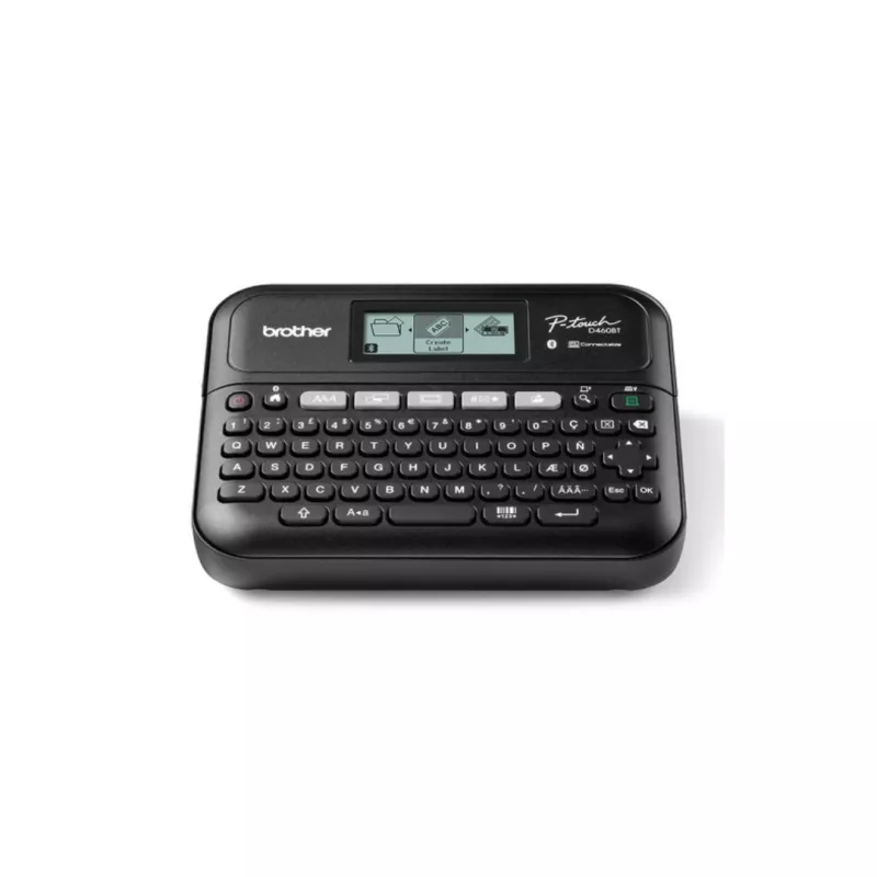BROTHER PT-D460BTVP Etiqueteuse 18mm, 5 lignes, 30mm/s, 180dpi, USB, Bluetooth