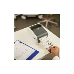 BROTHER Imprimante d'etiquette 4pouces de production TD-4410D, 203dpi, 19mm-118,11mm, 203mm/s, USB, Série
