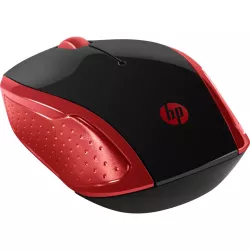 HP 200 Rose imperat - Souris sans fil 1er prix, forme galbée, 2 piles AAA ,1000 ppp