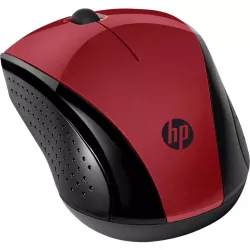 HP 220 Rouge - Souris sans fil Résolution capteur 1300 dpi connexion 2,4 Ghz 3 boutons, autonomie jusqu'à 15 mois en usage…