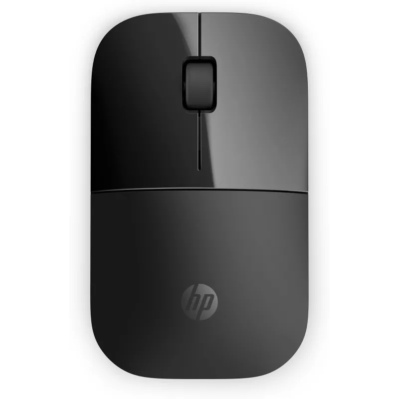 HP Z3700 Noire - Souris sans fil - fonctionne sur une large gamme de surfaces, durée de vie jusqu'à 16 mois, 1 x pile AA