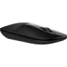 HP Z3700 Noire - Souris sans fil - fonctionne sur une large gamme de surfaces, durée de vie jusqu'à 16 mois, 1 x pile AA