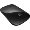 HP Z3700 Noire - Souris sans fil - fonctionne sur une large gamme de surfaces, durée de vie jusqu'à 16 mois, 1 x pile AA