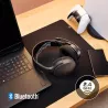 HyperX Cloud Jet Bleu clair - Casque Gamer sans fil - Bluetooth & 2,4 GHz, Micro pivotant, jusqu'à 20h d'autonomie, Casque…