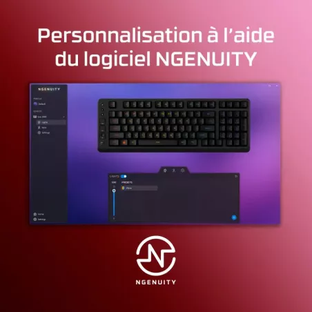 HyperX Eve 1800 - Clavier gaming filaire