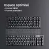 HyperX Eve 1800 - Clavier gaming filaire