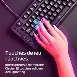 HyperX Eve 1800 - Clavier gaming filaire