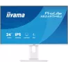 Ecran IIYAMA 24'' Ultra mince Blanc IPS 1920x1080 16:9 120Hz 4ms 350cd/m² HDMI DP USB-HUB (2x 3.2 + 2xC) HPs 2 x 2W 15cm pied…
