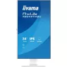 Ecran IIYAMA 24'' Ultra mince Blanc IPS 1920x1080 16:9 120Hz 4ms 350cd/m² HDMI DP USB-HUB (2x 3.2 + 2xC) HPs 2 x 2W 15cm pied…