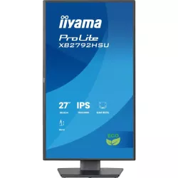 Ecran IIYAMA 27'' Noir IPS LED Ultra mince 16:9 1920x1080 3ms 300 cd/m² 120Hz HDMI Displayport 2xUSB (3.2) HPs TCO 15cm pied…