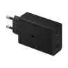 Chargeur adaptateur secteur Ultra Rapide TRIO 65W, 2x Ports USB Type C & 1x USB Type A (sans câble) Coloris Noir Samsung…