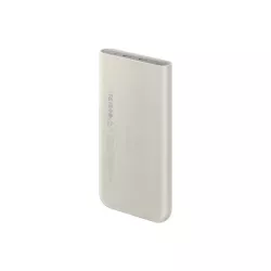 Batterie Externe Sans Fil 25W, 10,000mAh matériaux recyclés Coloris Beige Samsung EB-U2510XUEGEU
