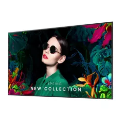 ECRAN SAMSUNG 65'' LFD 16:9 24h/7j UHD (3840 x 2160) 500cd/m² Tizen 7.0 1xDP 1.2 3xHDMI 2.0 2xUSB 2.0 Paysage/Portrait QM65C