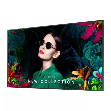 ECRAN SAMSUNG 65'' LFD 16:9 24h/7j UHD (3840 x 2160) 500cd/m² Tizen 7.0 1xDP 1.2 3xHDMI 2.0 2xUSB 2.0 Paysage/Portrait QM65C