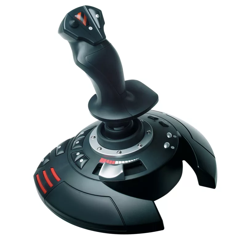 THRUSTMASTER T-FLIGHT STICK X Joystick PC et PS3 Plug & Play Boutons PRESET, MAPPING Socle lesté Programmable 12bouton 4axes…