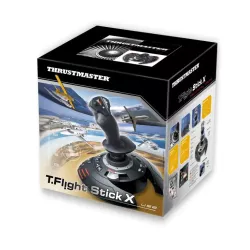 THRUSTMASTER T-FLIGHT STICK X Joystick PC et PS3 Plug & Play Boutons PRESET, MAPPING Socle lesté Programmable 12bouton 4axes…