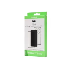 WE PACK verre trempé et coque de protection transparente HONOR MAGIC 7 LITE