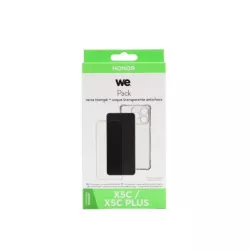 WE PACK verre trempé et coque de protection transparente HONOR X5C / X5C PLUS