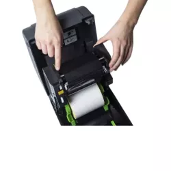 BROTHER Imprimante d'étiquettes 4pouces de production TD4650TNWB 203dpi, 20mm-112mm, 203m/s, USB/USB Host, Ethernet, série…