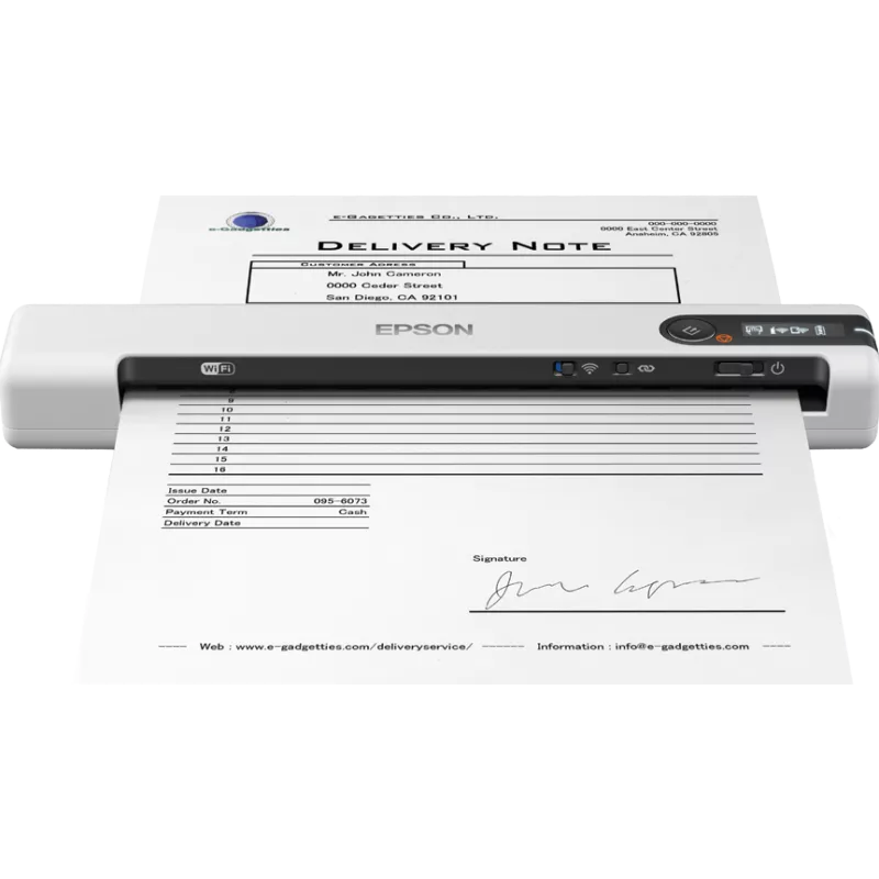 Epson WorkForce DS-80W - Scanner mobile batterie incluse, wifi