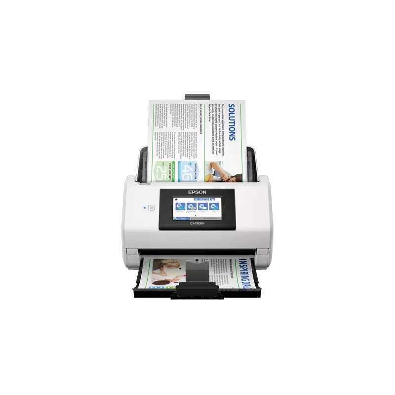 Epson WorkForce DS-790WN - Scanner à défilement avec chargeur 100p, R-V, 45ppm, wifi, ethernet