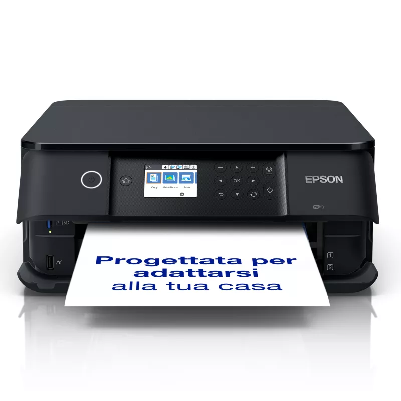 EPSON Express Premium XP-6100 MFPJet d'encre 6couleurs A4, 15ppm /11ppm, R-V, Wifi, Wifi direct, USB, SD, impression CD, 100f…