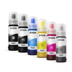 EPSON EcoTank ET-8500 MFP 3en1 Jet d'encre 6 couleurs A4 rechargeable 16ppm/12ppm, R-V, USB, Ethernet, Wifi, Wifi direct, SD…