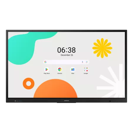 ECRAN SAMSUNG 86'' LFD WA86F Tactile intéractif 4K UHD 3840x2160 400cd/m² 16:9 Android 14 Certification EDLA HPs 15W x 2…