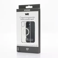 WE Coque de protection MAGSAFE IPHONE 17 Transparent - Antichocs