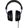HyperX Cloud Noir-Bleu - Casque filaire avec Micro , Coussinets à mémoire de forme et cadre aluminium