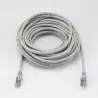 Câble RJ45 Male/Male droit CAT7 S/FTP - Longueur 10M - Gris - en sachet