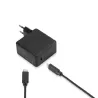 Bundle chargeur USB-C + câble USB-C/USB-C 2m - Chargeur 1 port USB-C 100W - PD 3.0/QC3.0 - noir - en sachet