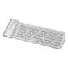 Mini Clavier Bluetooth en Silicone, Halterrego , Silver