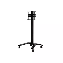 Chariot universel pour écran plat - VESA 600 x 400 - colonne de 1,7 m Couleur Noir / BT8562/BB