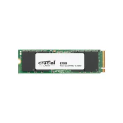 SSD Crucial interne 1To E100 - M.2 2280-PCIe 4.0 x4 (NVMe) Jusqu'à 5000 Mo/s CT1000E100SSD8
