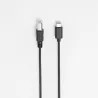 Câble USB-C 2.0/USB B - noir - 2m