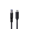 Câble USB-C 3.0/USB B 2m - noir - 5Gbit/s - Connectique professionnelle