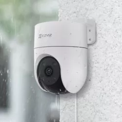 EZVIZ Caméras extérieures motorisées H8C SE 3MP - WiFi - 2K Résolution - détection humaine assistée par l'IA - vision nocturne…
