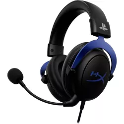 HyperX Cloud Noir-Bleu - Casque filaire avec Micro , Coussinets à mémoire de forme et cadre aluminium