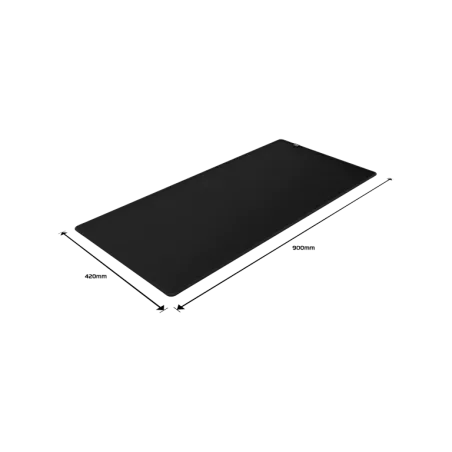 HyperX Pulsefire (XL) - Tapis de souris - surpiqûres anti-effilochage, Base antidérapante en caoutchouc et rembourrage…