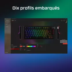 HyperX Alloy Rise gaming keyboard 75