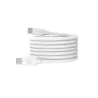 Câble IZZY USB-C / USB-C 2m - 60W - blanc
