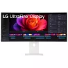 ECRAN LG 40" Blanc IPS dalle Noir 21:9 5ms 5120x2160 Incurvé 2500R 21:9 120Hz 450cd/m² HDMI DisplayPort USB-C Thunderbolt LAN…