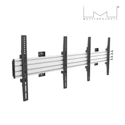 Fixation double écran MULTIBRACKETS PRO Series MBW2U Silver pr moniteur 101,6 cm 40 165,1 cm 65" Capacité 60 kg. VESA 100x100…