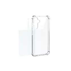 Pack coque transparente + verre trempé 'Designed for Samsung' pour Galaxy A17 4G/5G GP-FPA176AEHTW